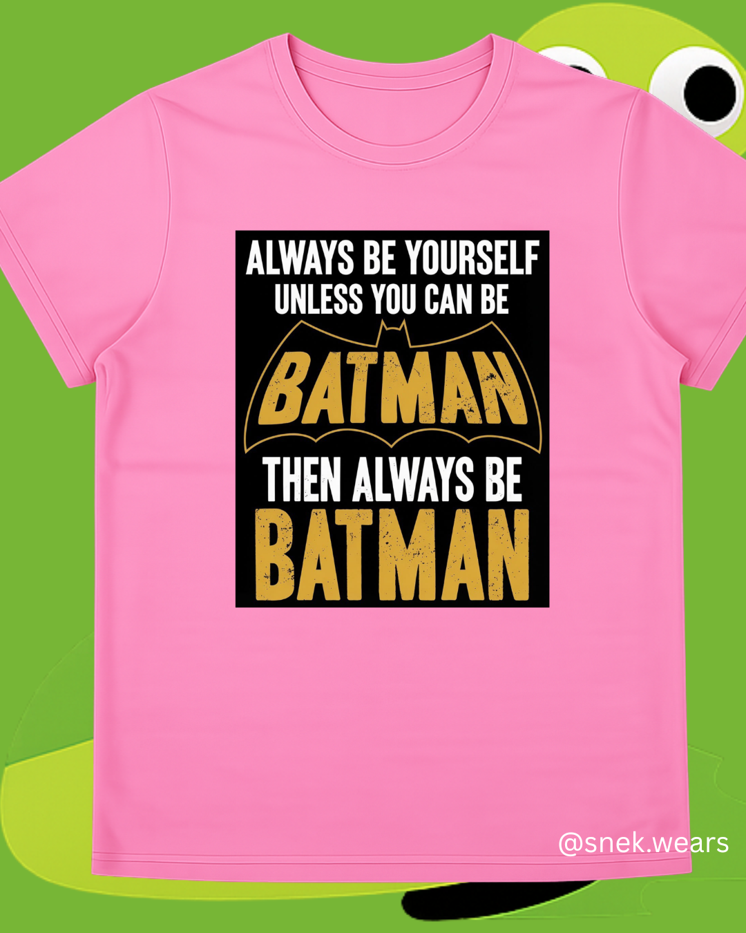 Always be Batman Printed Tshirt