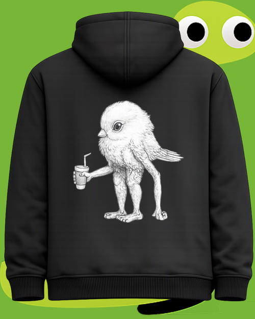 Bird With Legs | Pullover 360 GSM Heavyweight Fleece Cotton