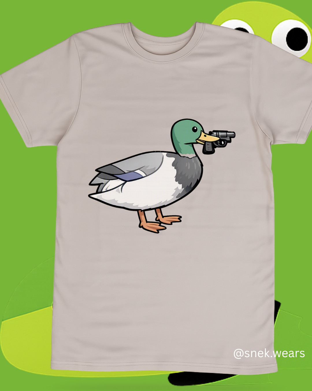 Duck Gun Printed Tshirt