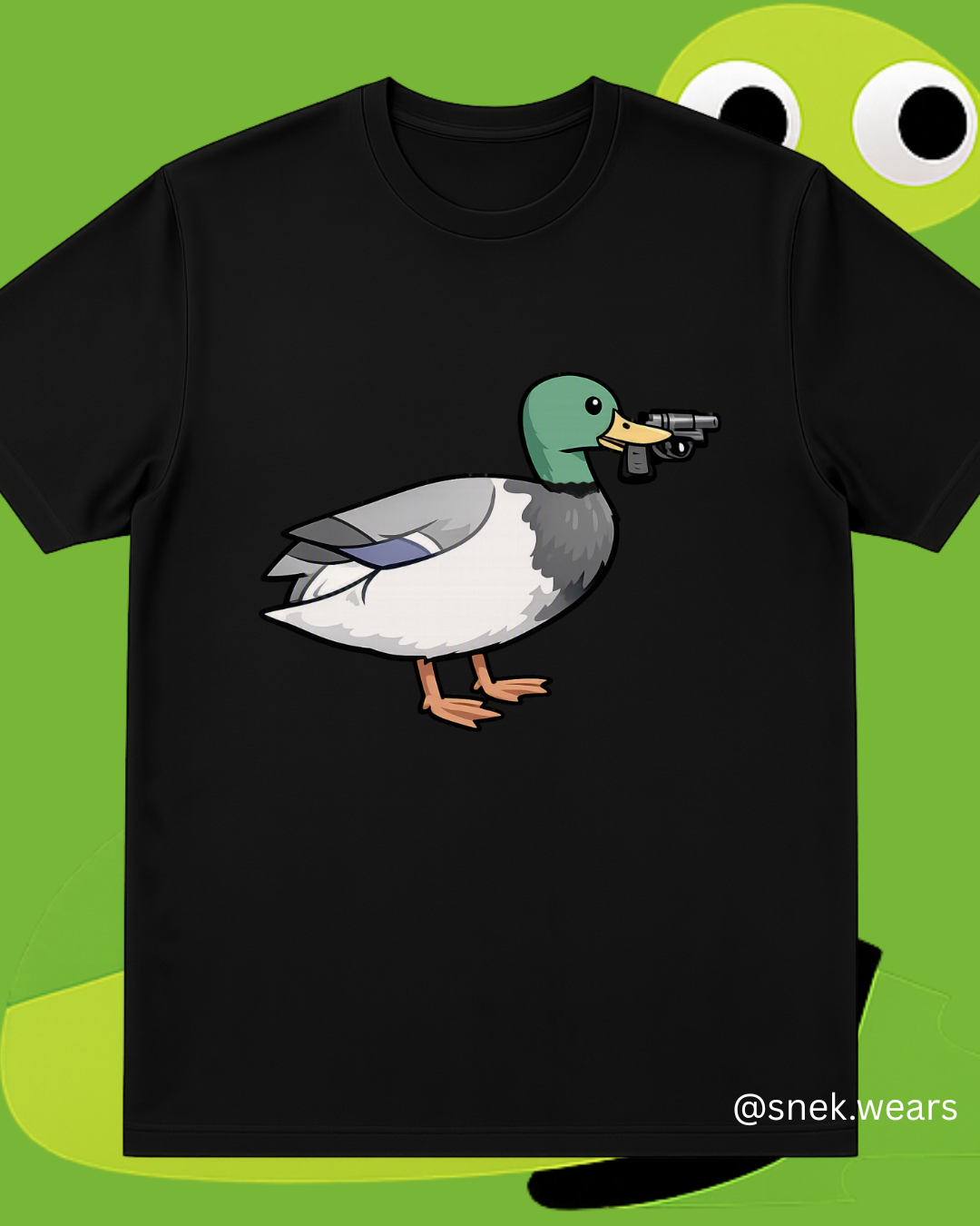 Duck Gun Printed Tshirt