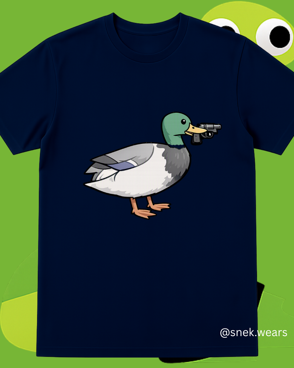 Duck Gun Printed Tshirt