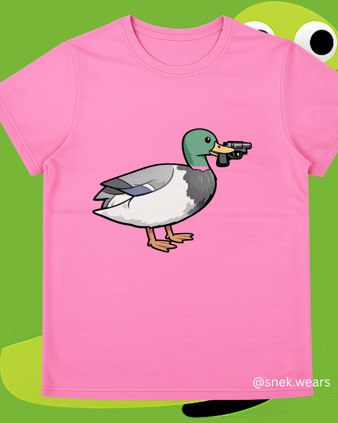 Duck Gun Printed Tshirt