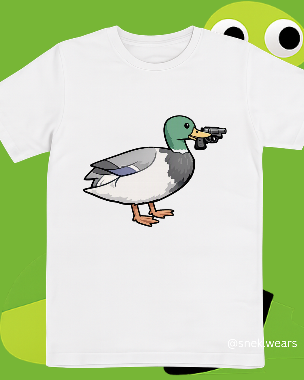 Duck Gun Printed Tshirt