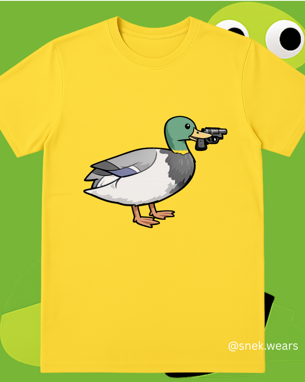 Duck Gun Printed Tshirt