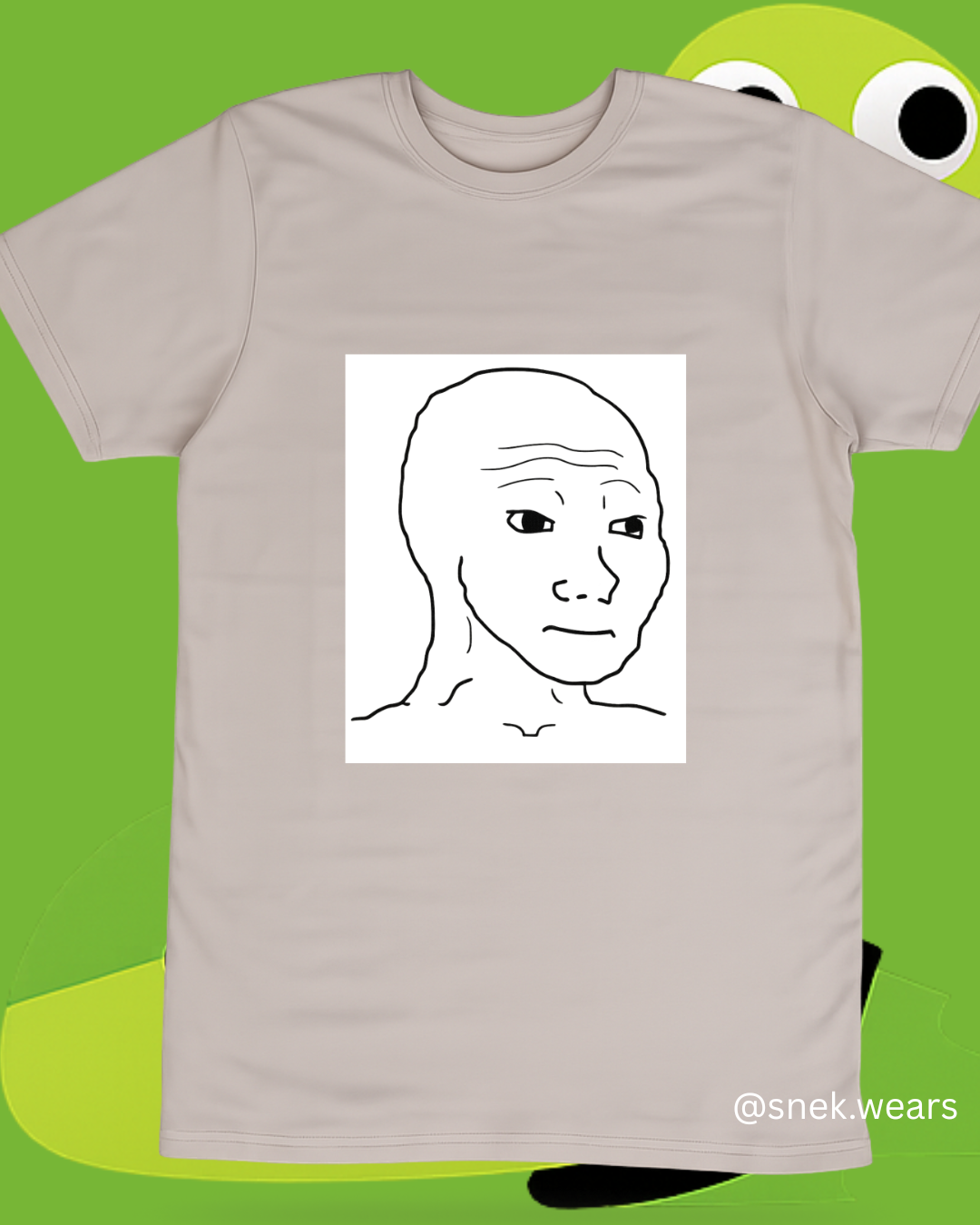 Feels Face Printed Tshirt
