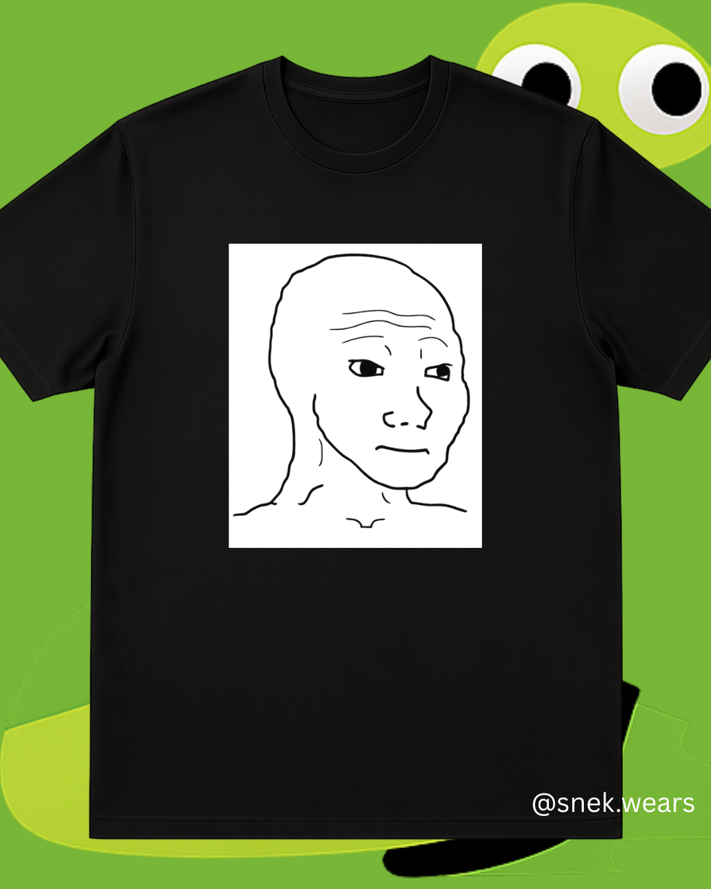 Feels Face Printed Tshirt