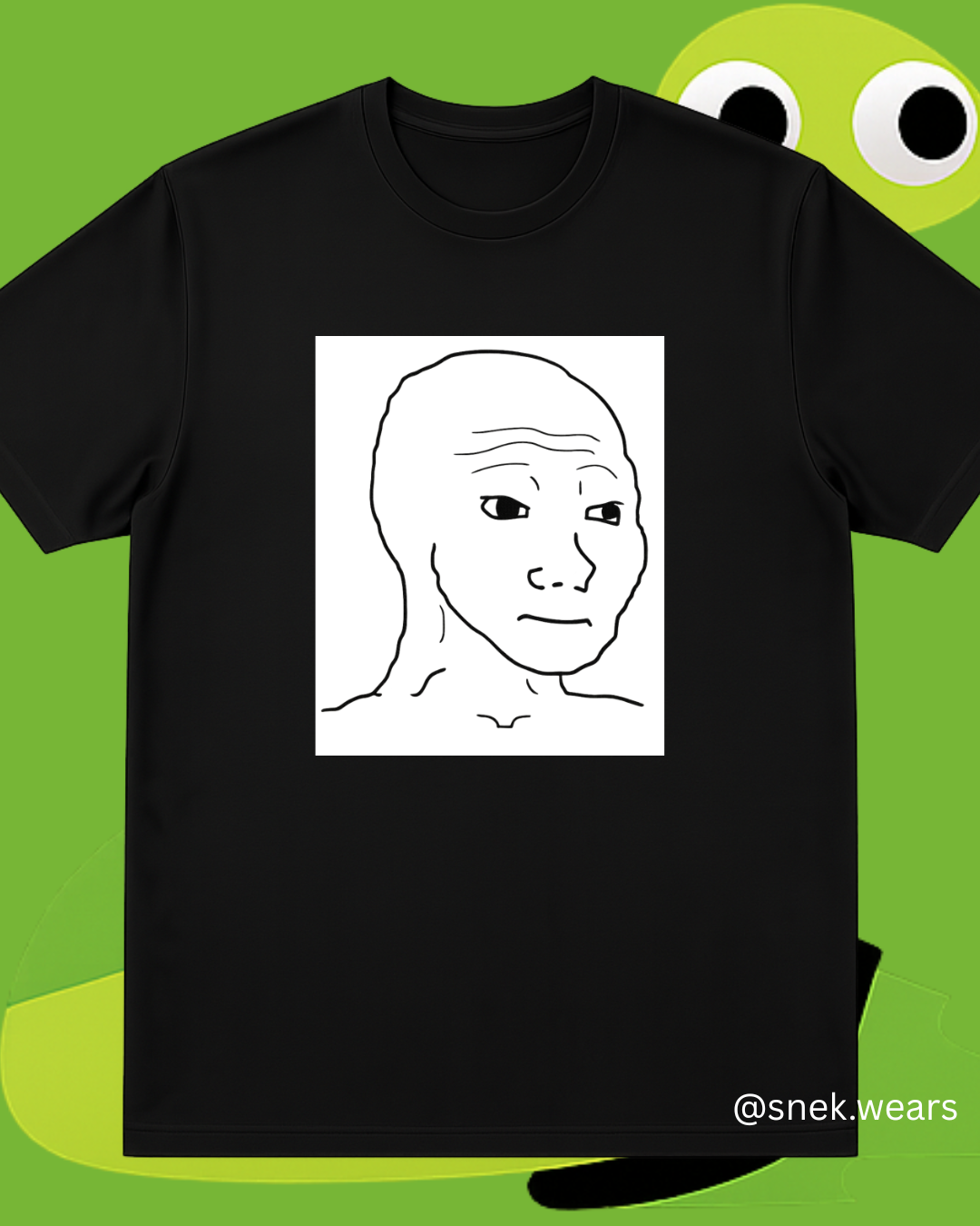 Feels Face Printed Tshirt