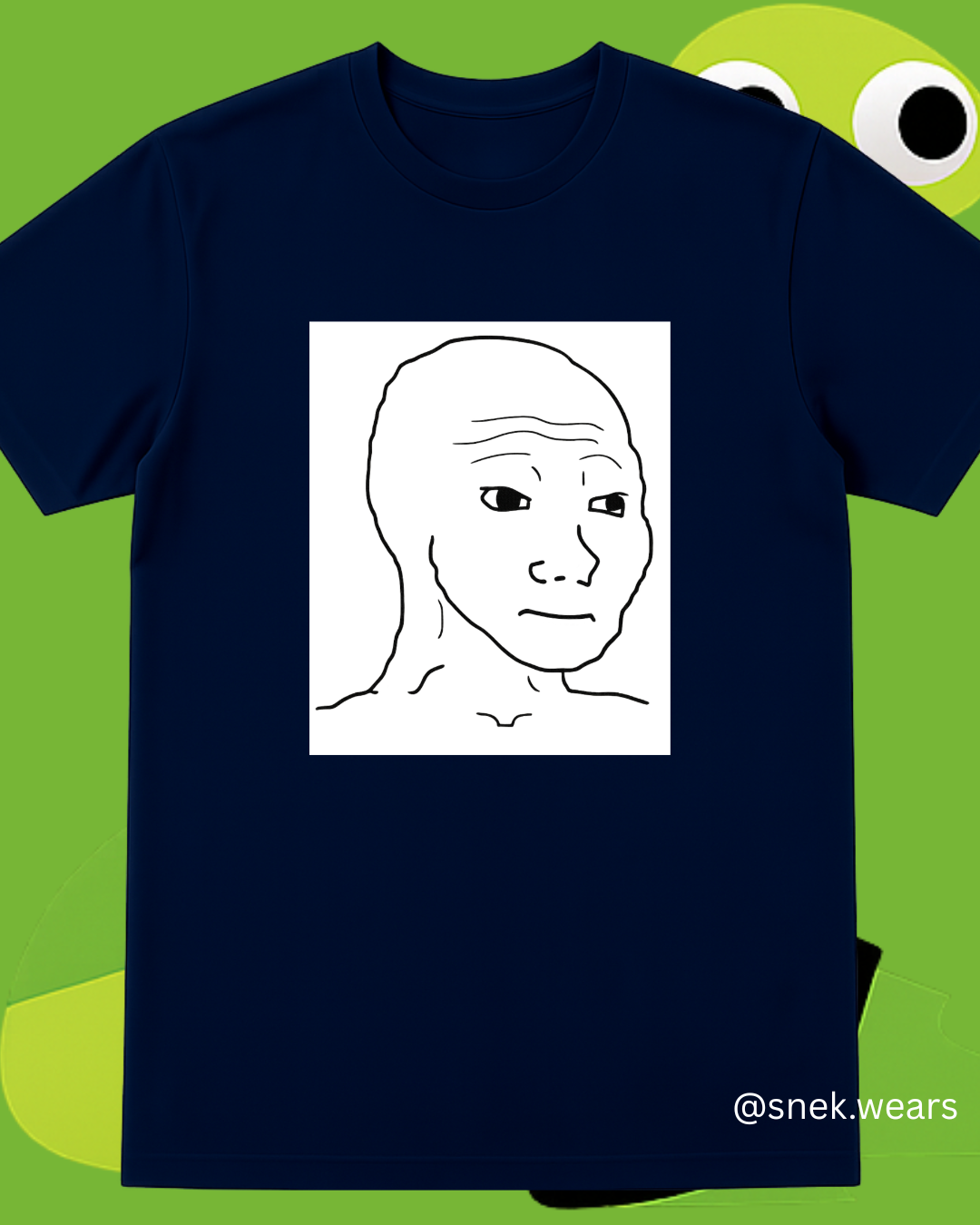 Feels Face Printed Tshirt
