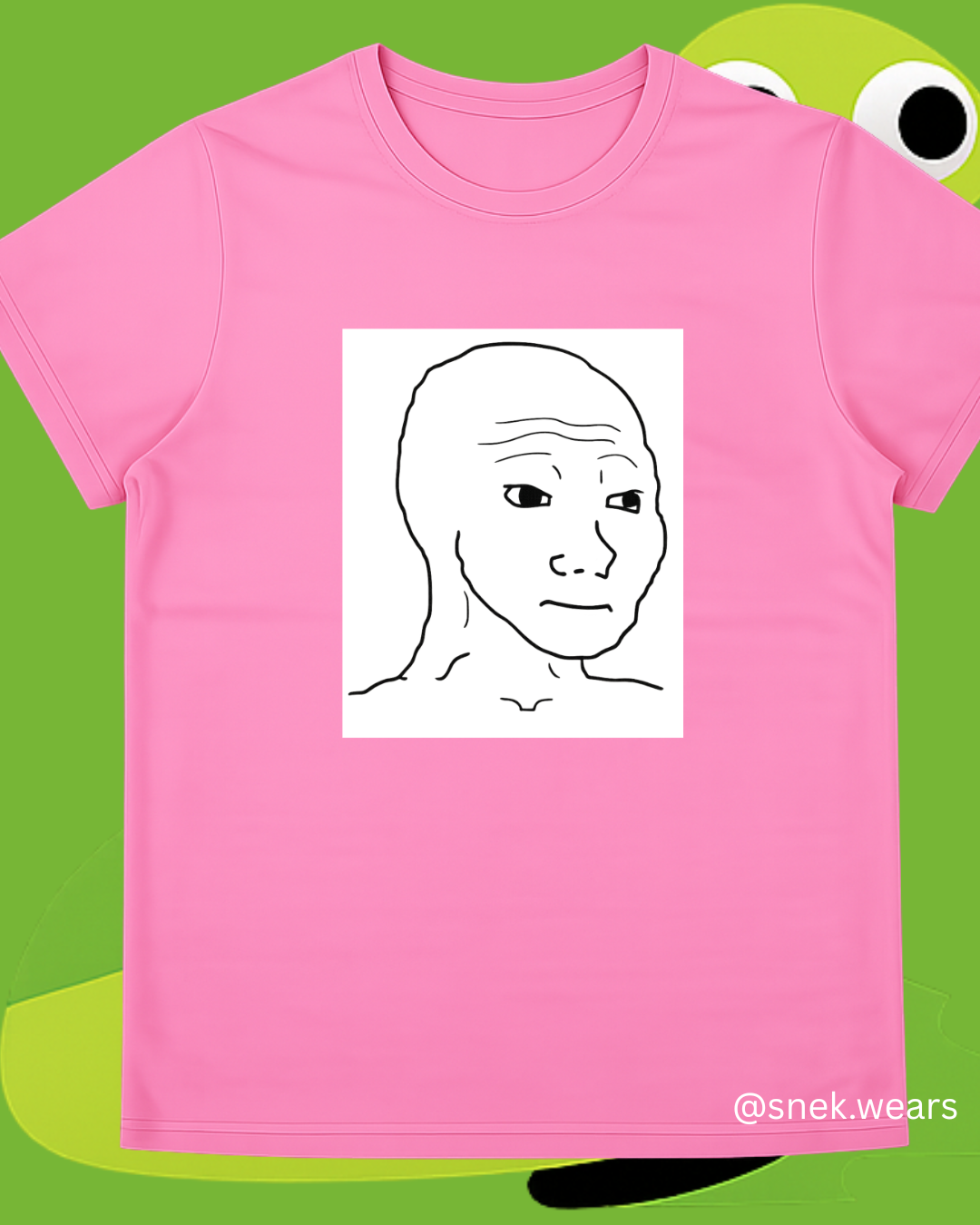 Feels Face Printed Tshirt
