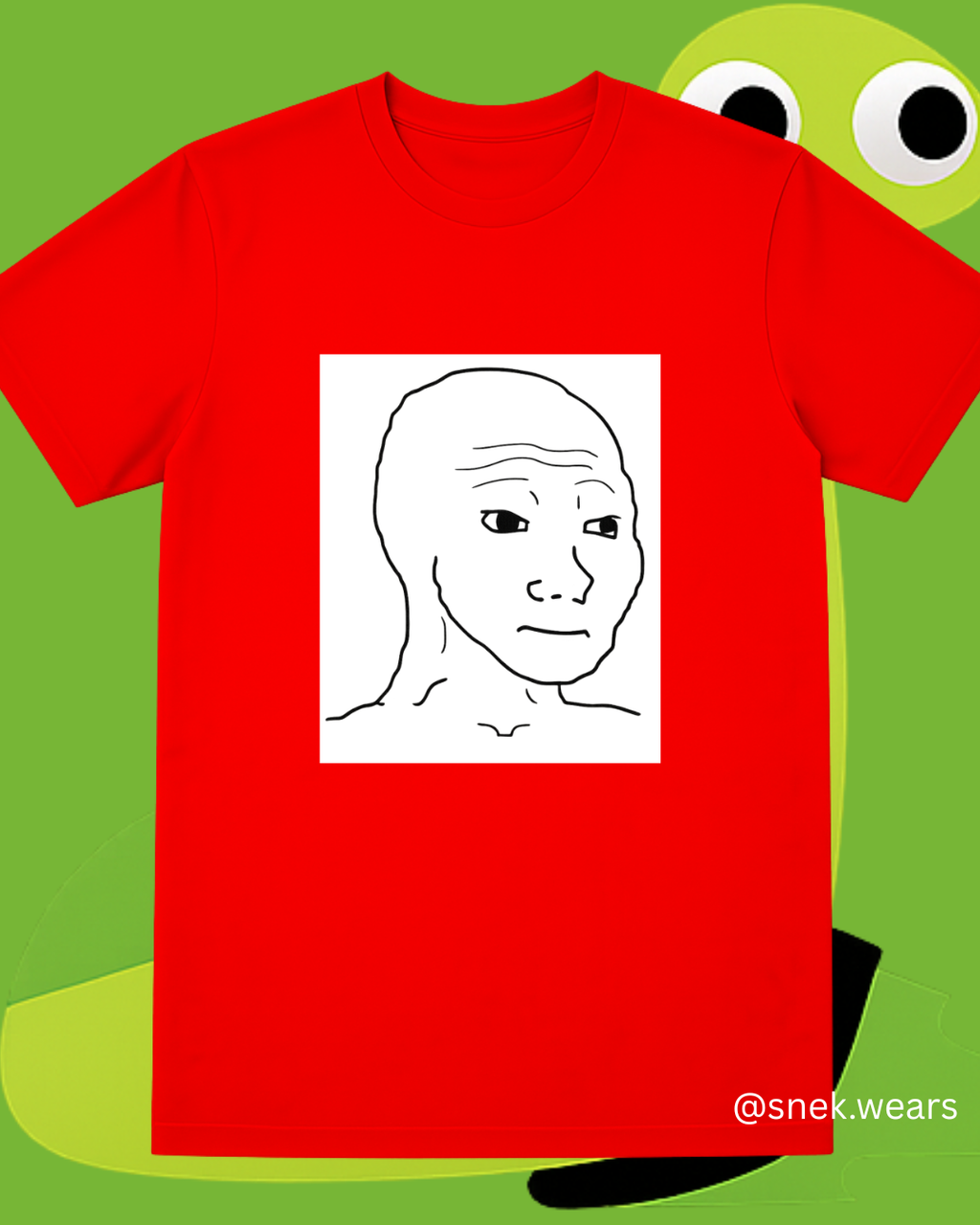 Feels Face Printed Tshirt