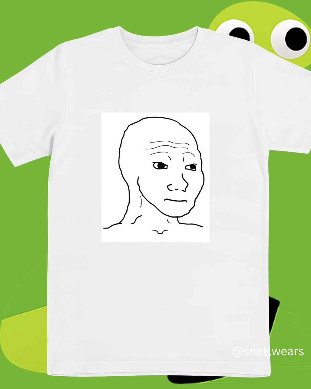 Feels Face Printed Tshirt