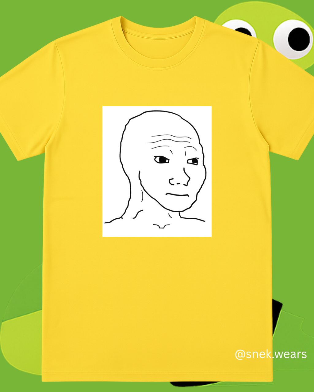 Feels Face Printed Tshirt