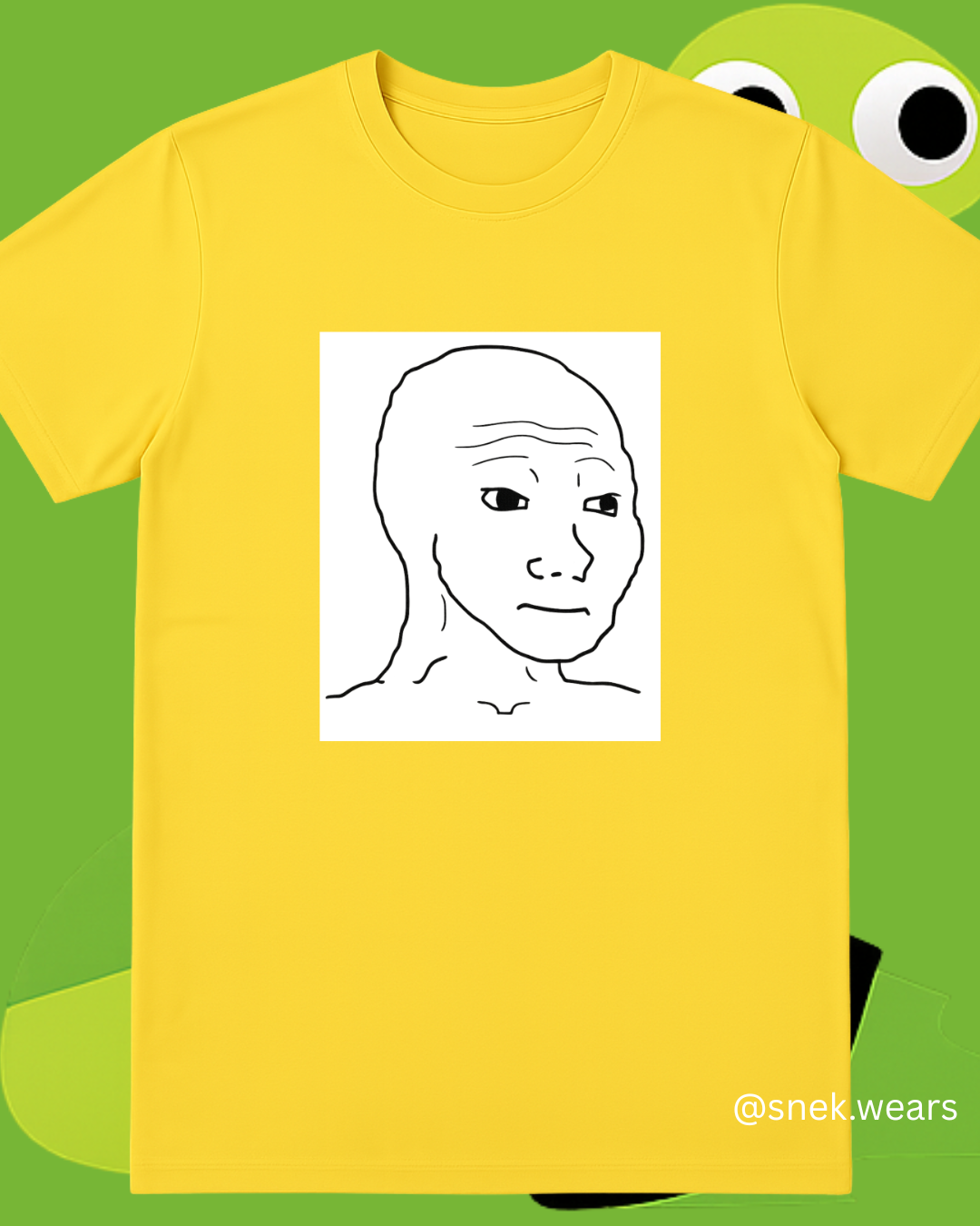 Feels Face Printed Tshirt