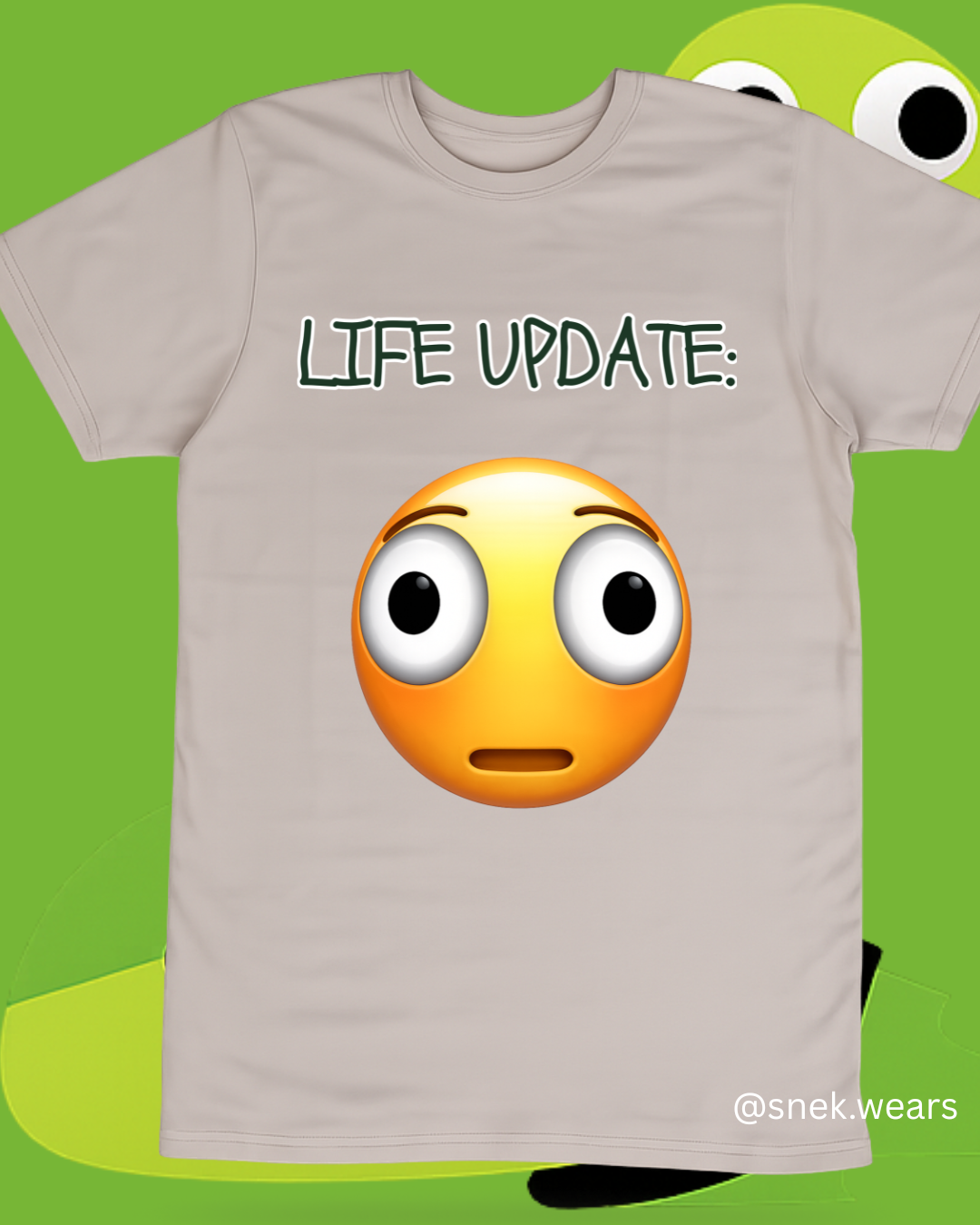 Life Update O.O Printed Tshirt