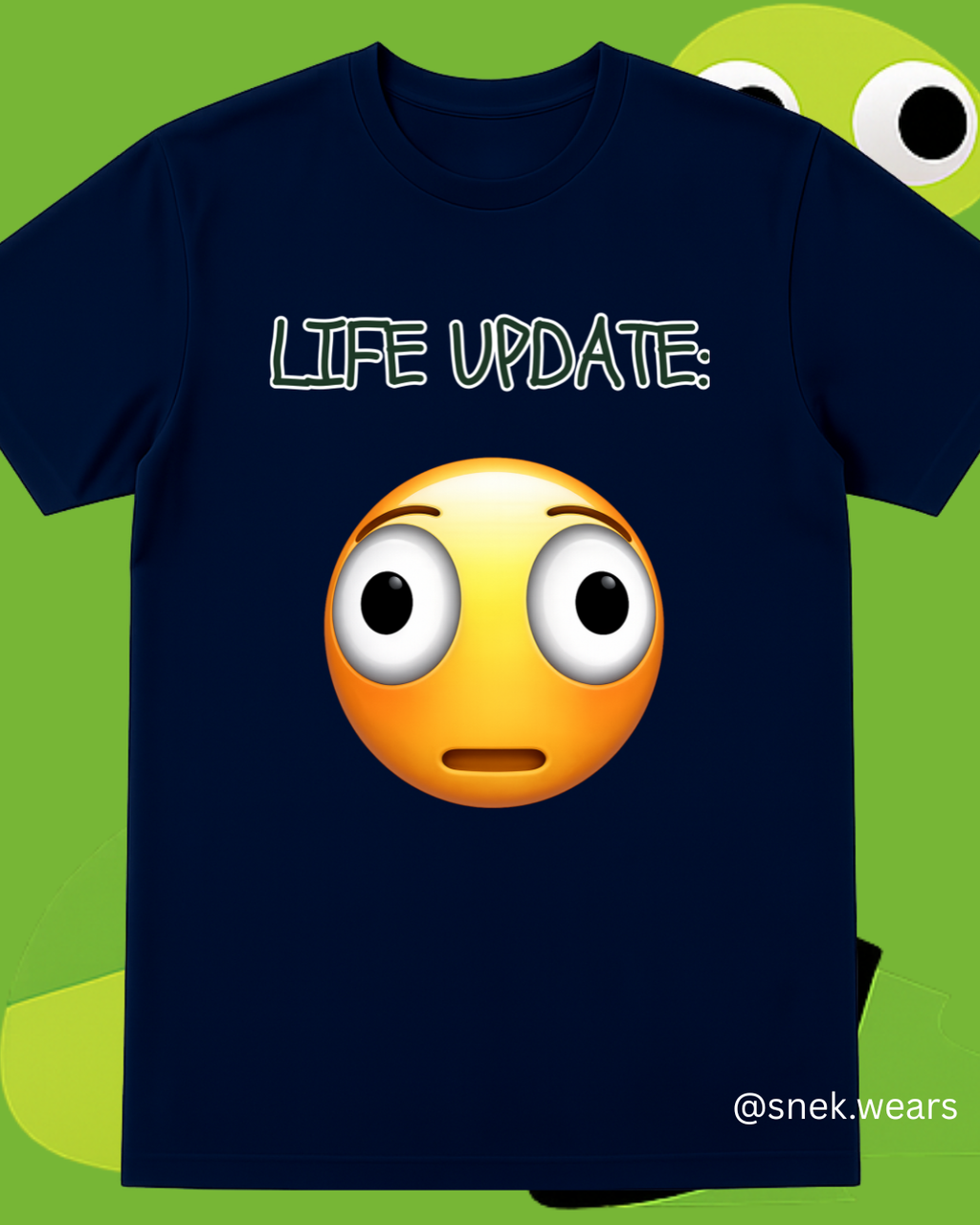 Life Update O.O Printed Tshirt