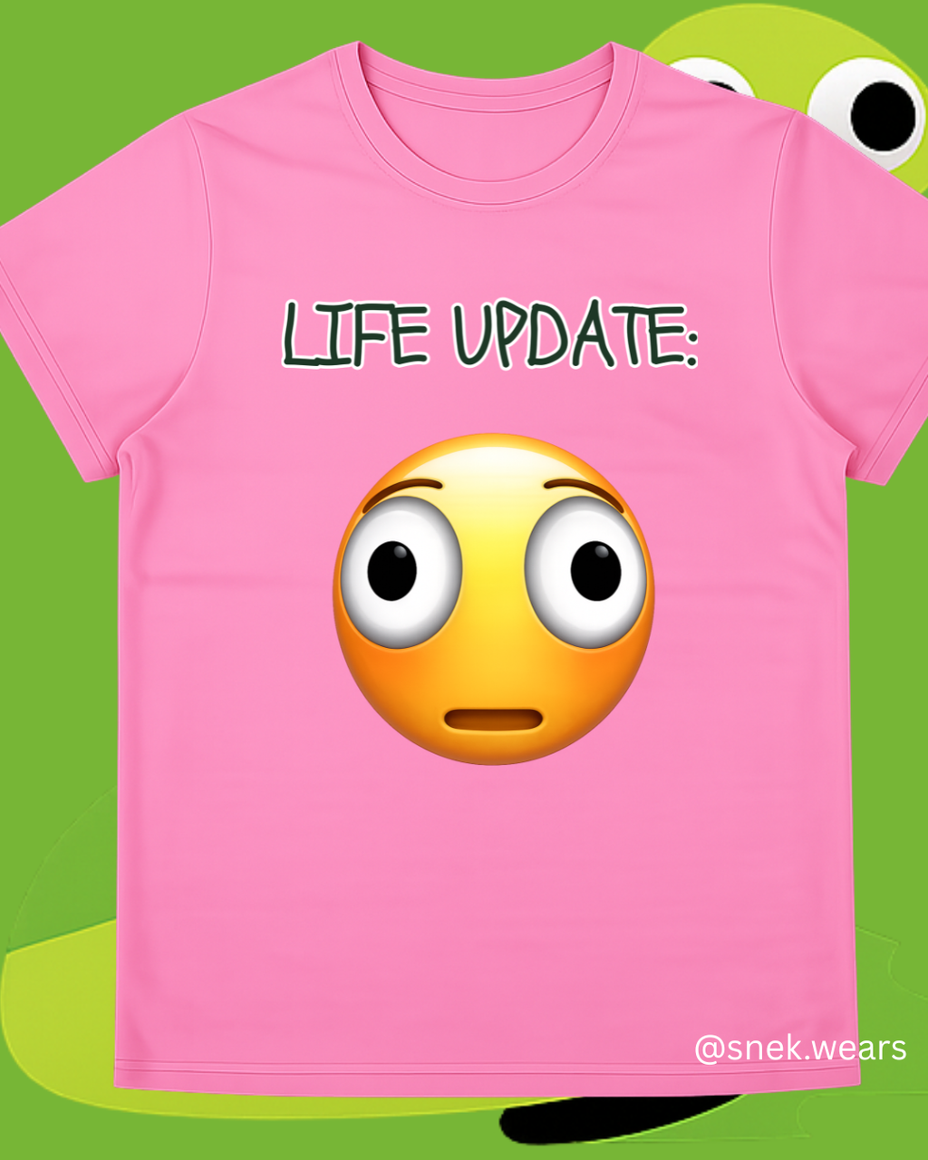 Life Update O.O Printed Tshirt