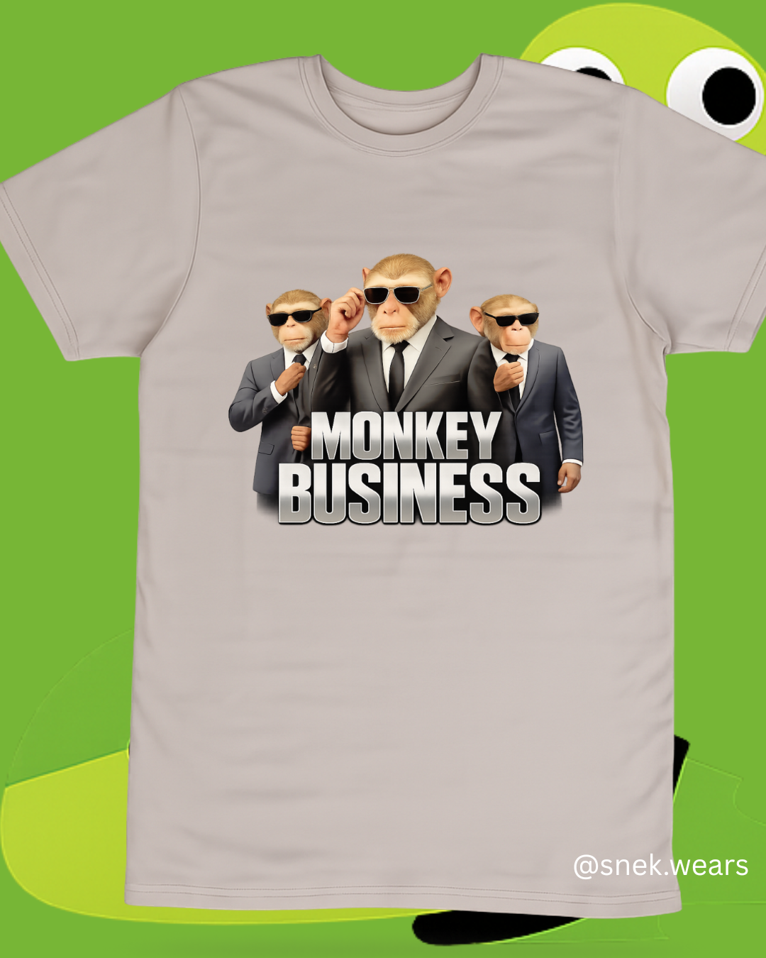 Monkey Business Printed Tshirt
