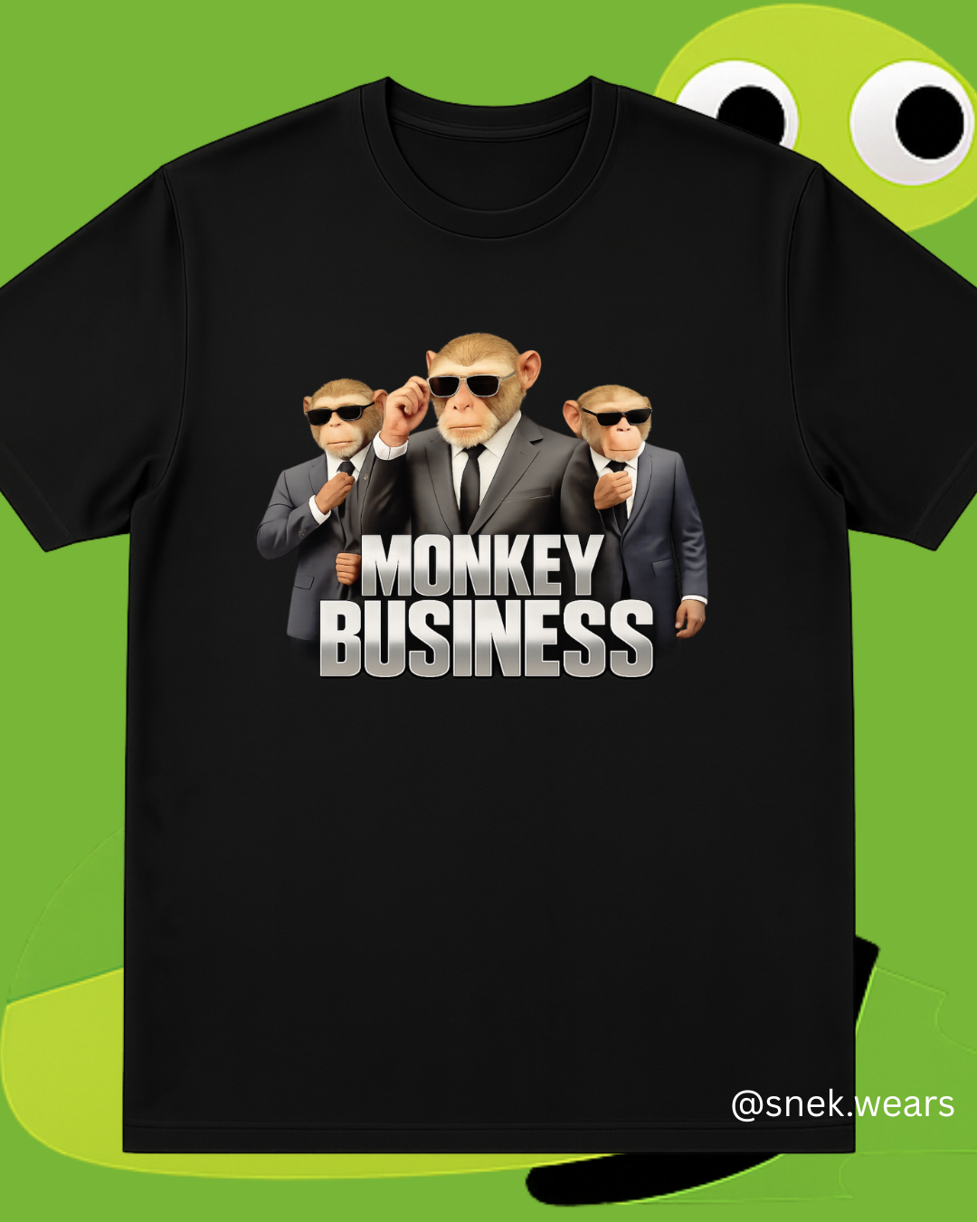 Monkey Business Printed Tshirt
