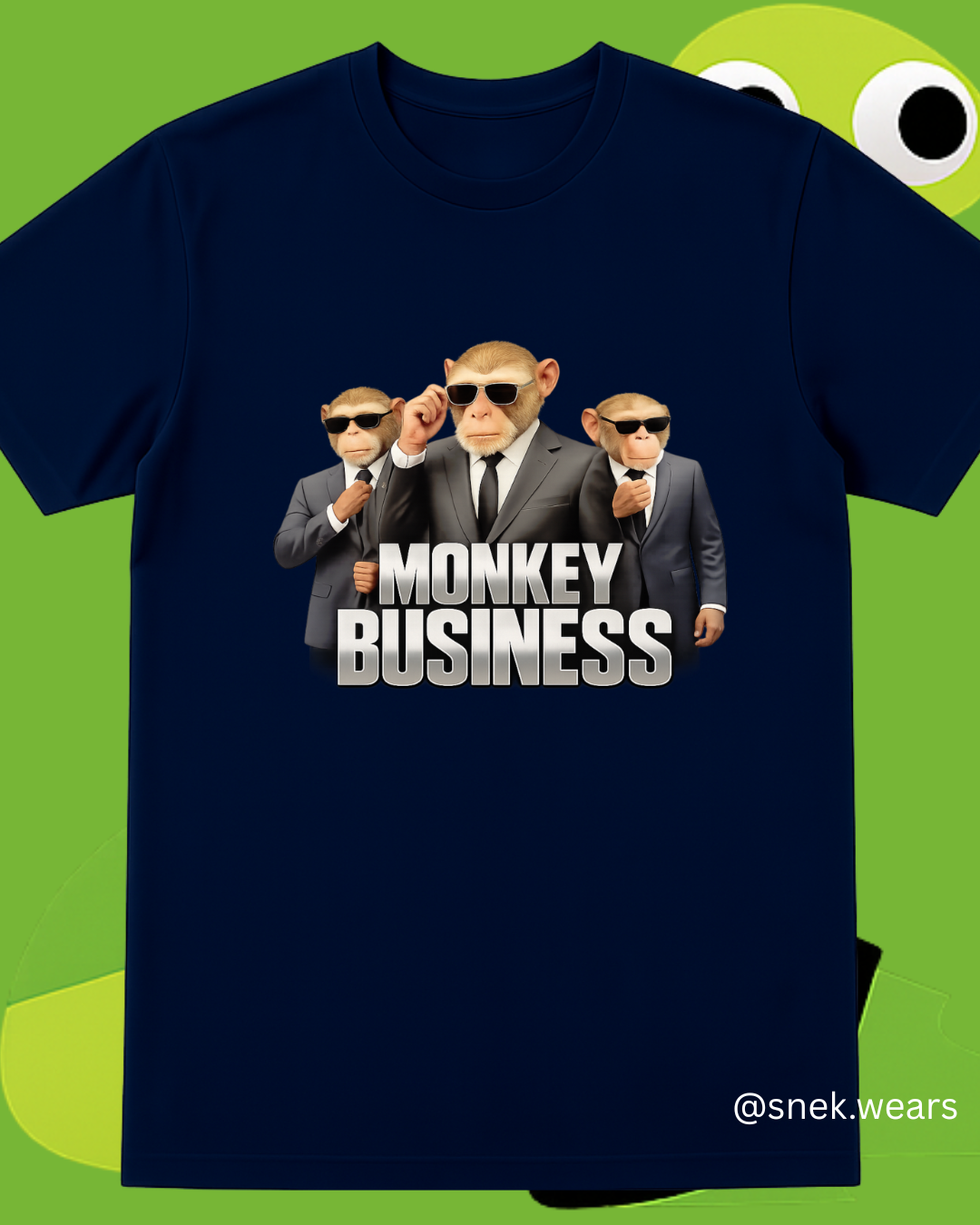 Monkey Business Printed Tshirt