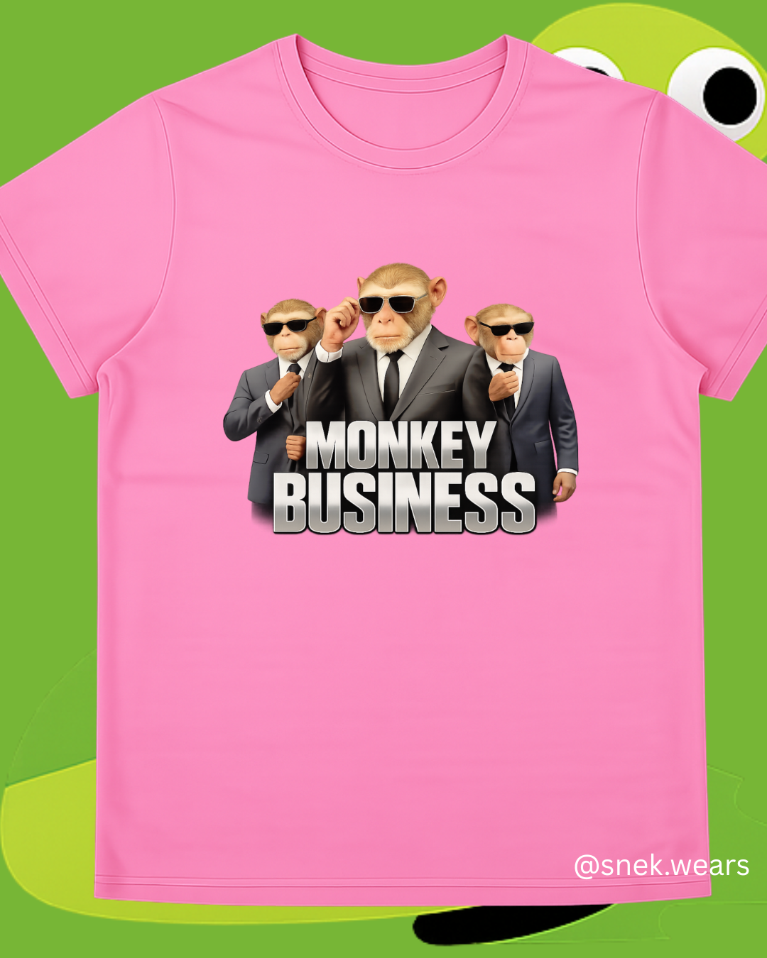 Monkey Business Printed Tshirt