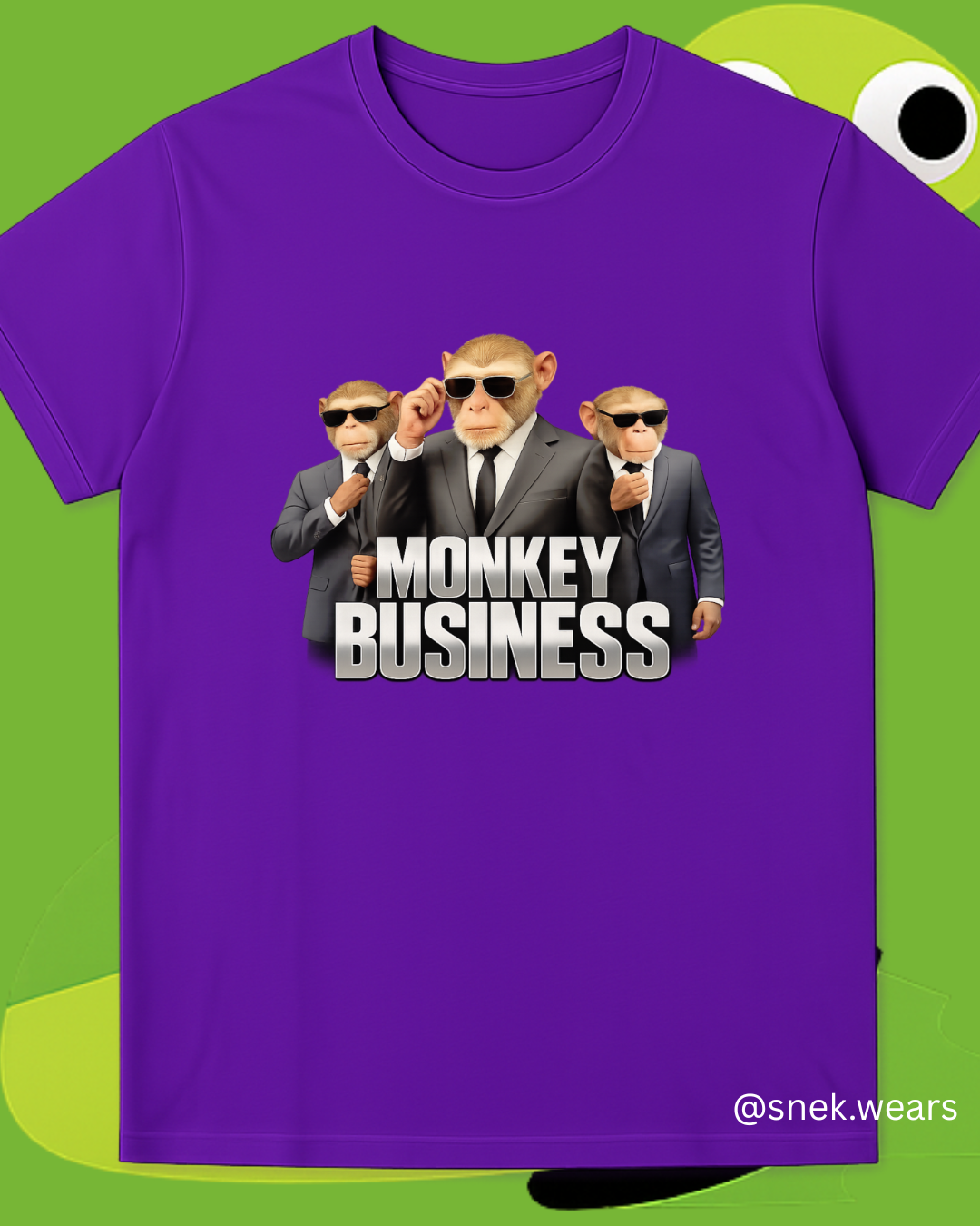 Monkey Business Printed Tshirt