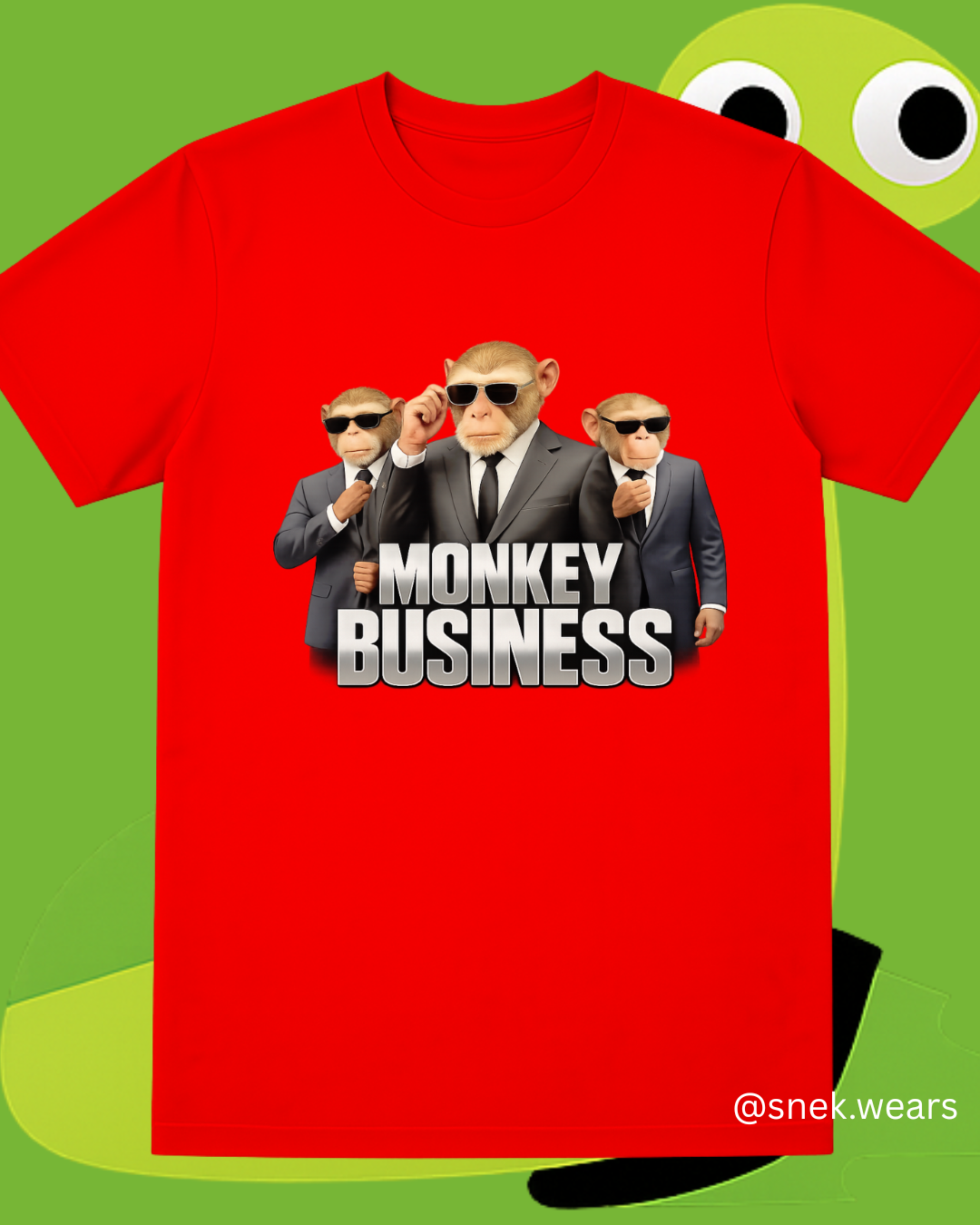 Monkey Business Printed Tshirt