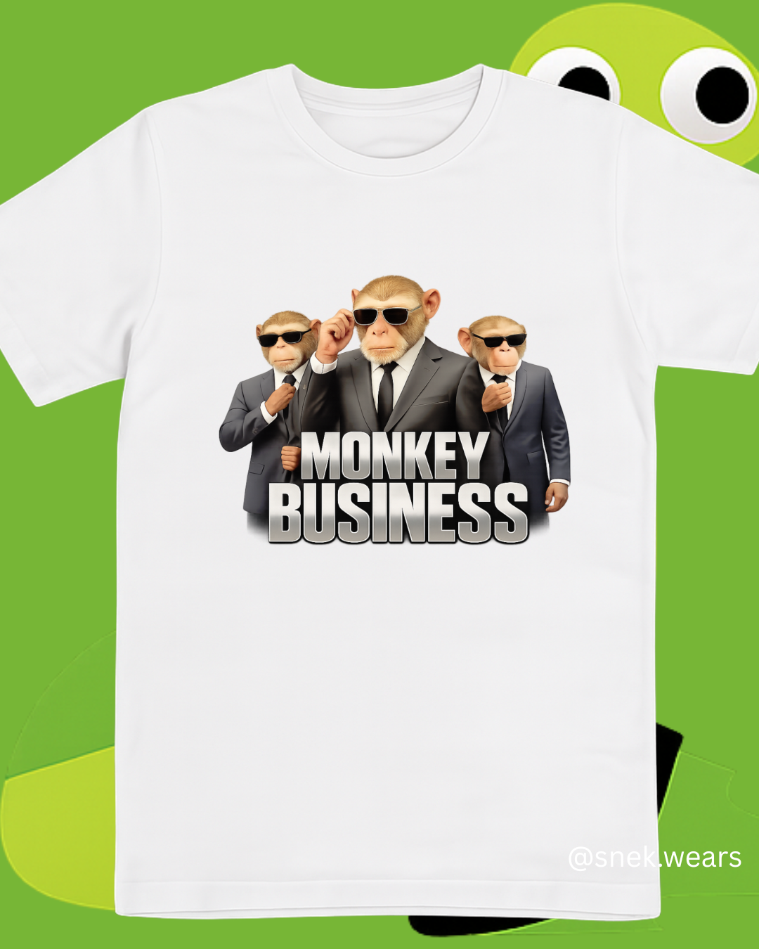 Monkey Business Printed Tshirt