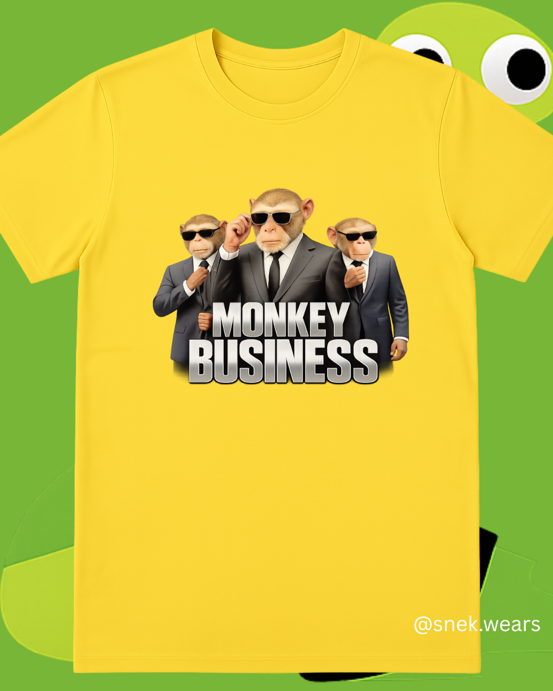 Monkey Business Printed Tshirt