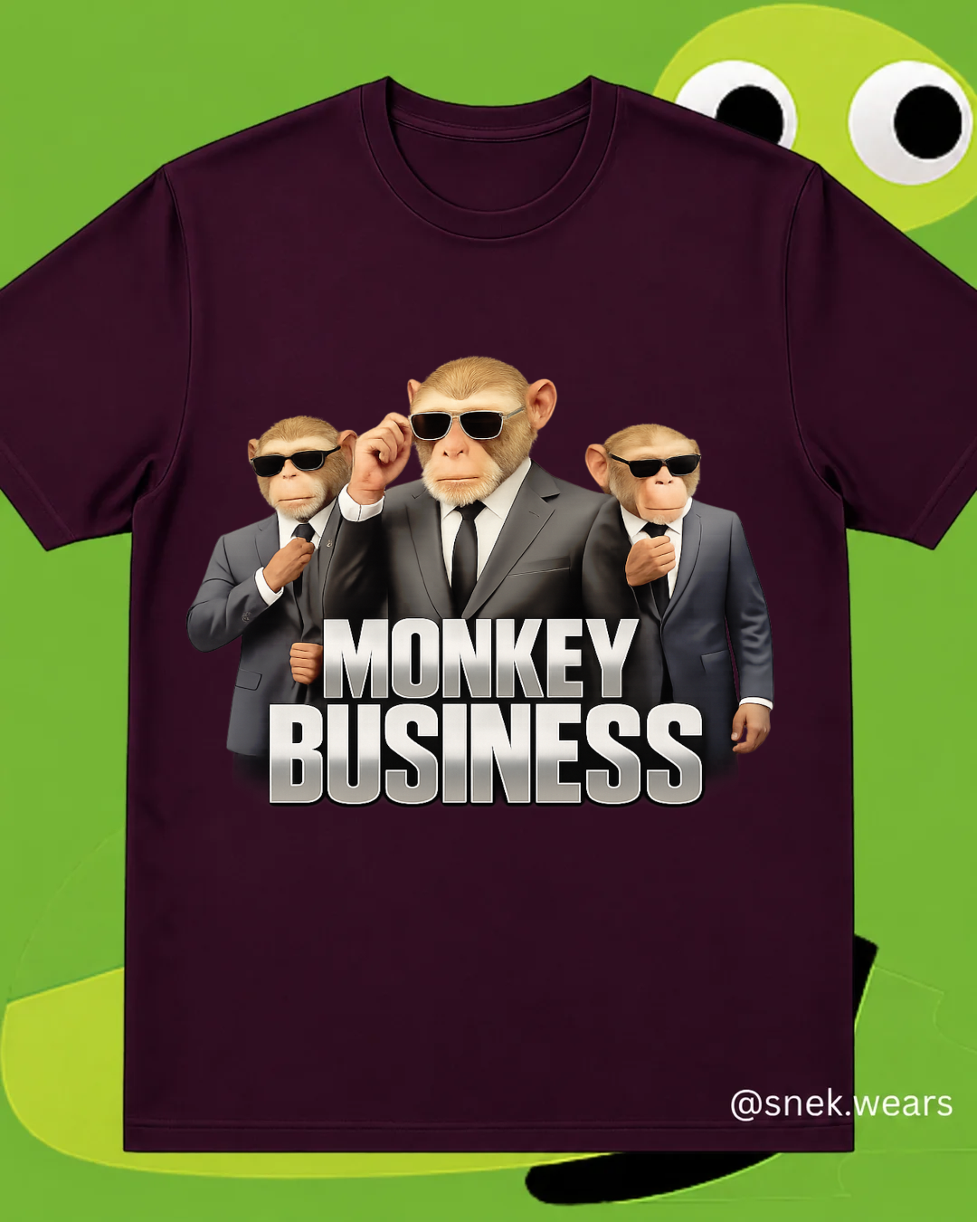 Monkey Business Printed Tshirt