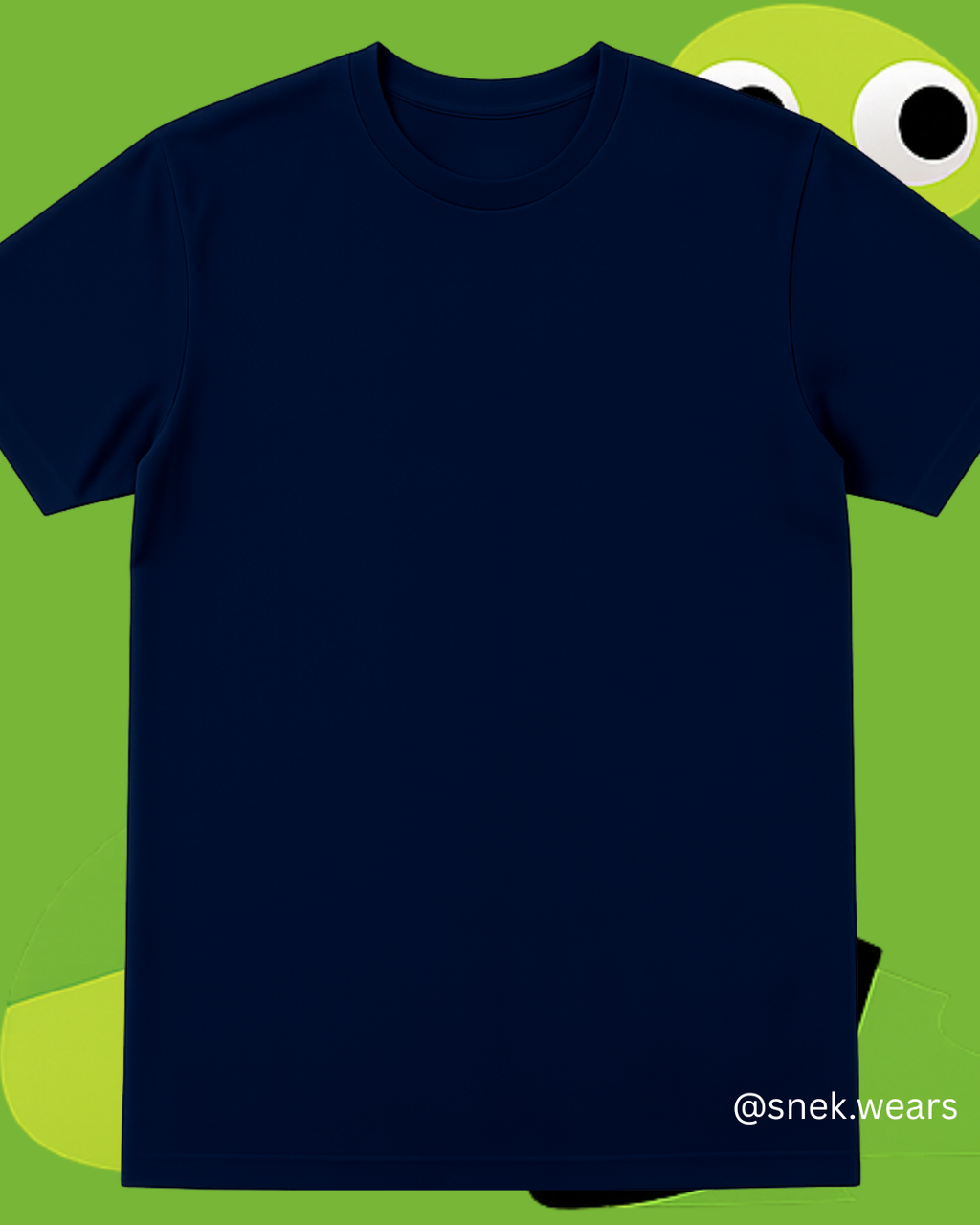 Navy Blue Plain Tshirt