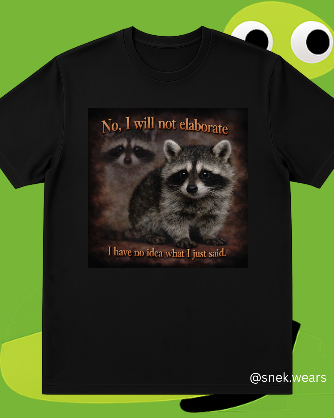 Not Elaborate Printed Tshirt