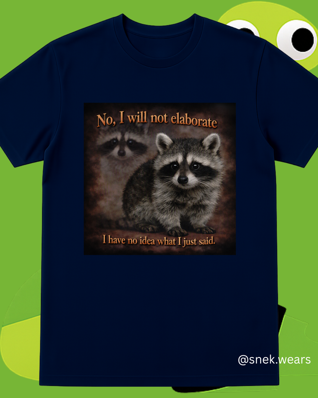Not Elaborate Printed Tshirt