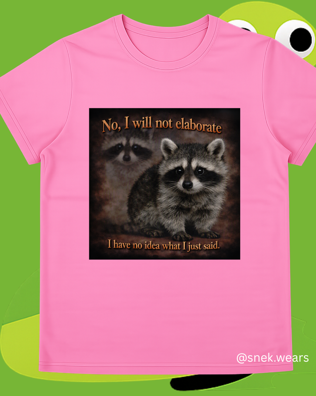 Not Elaborate Printed Tshirt