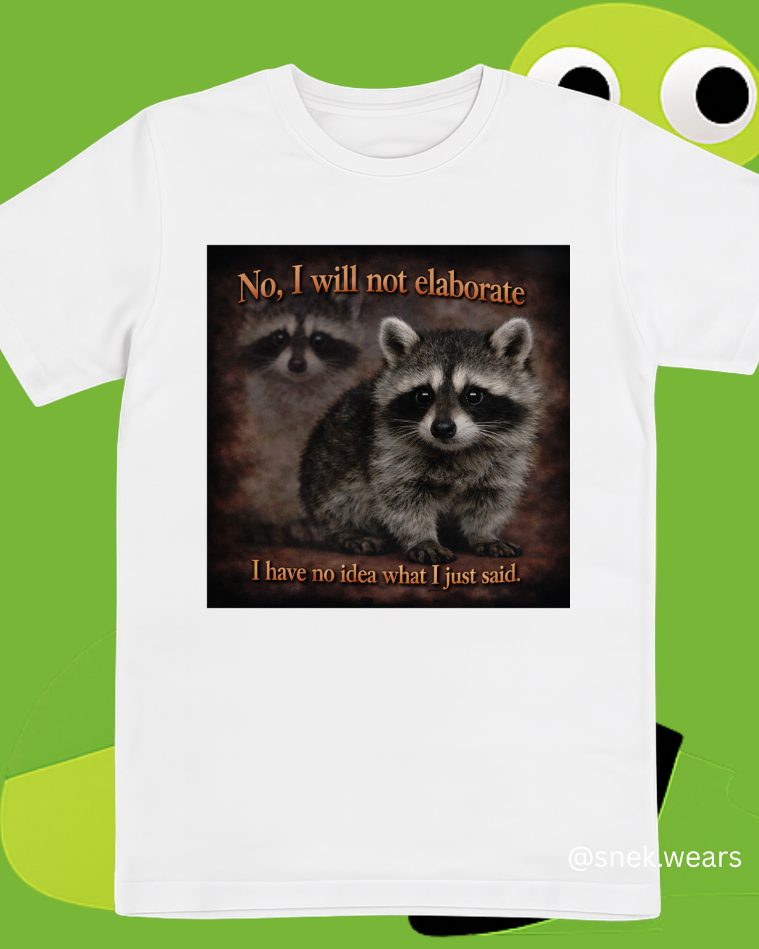 Not Elaborate Printed Tshirt