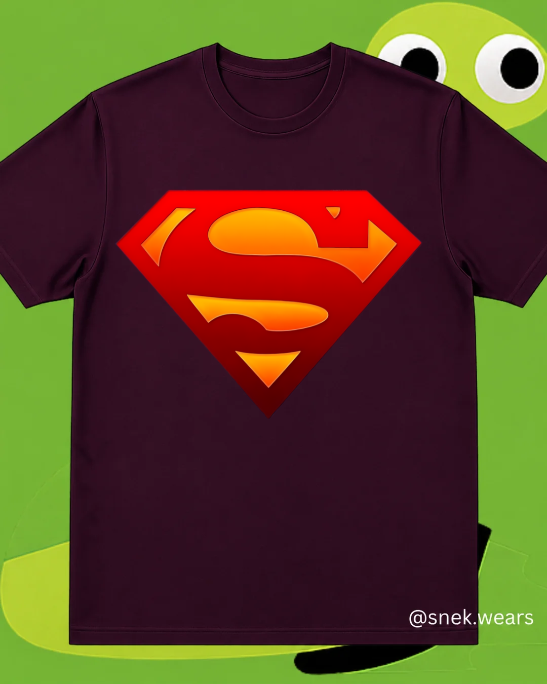 Superman Symbol Printed Tshirt