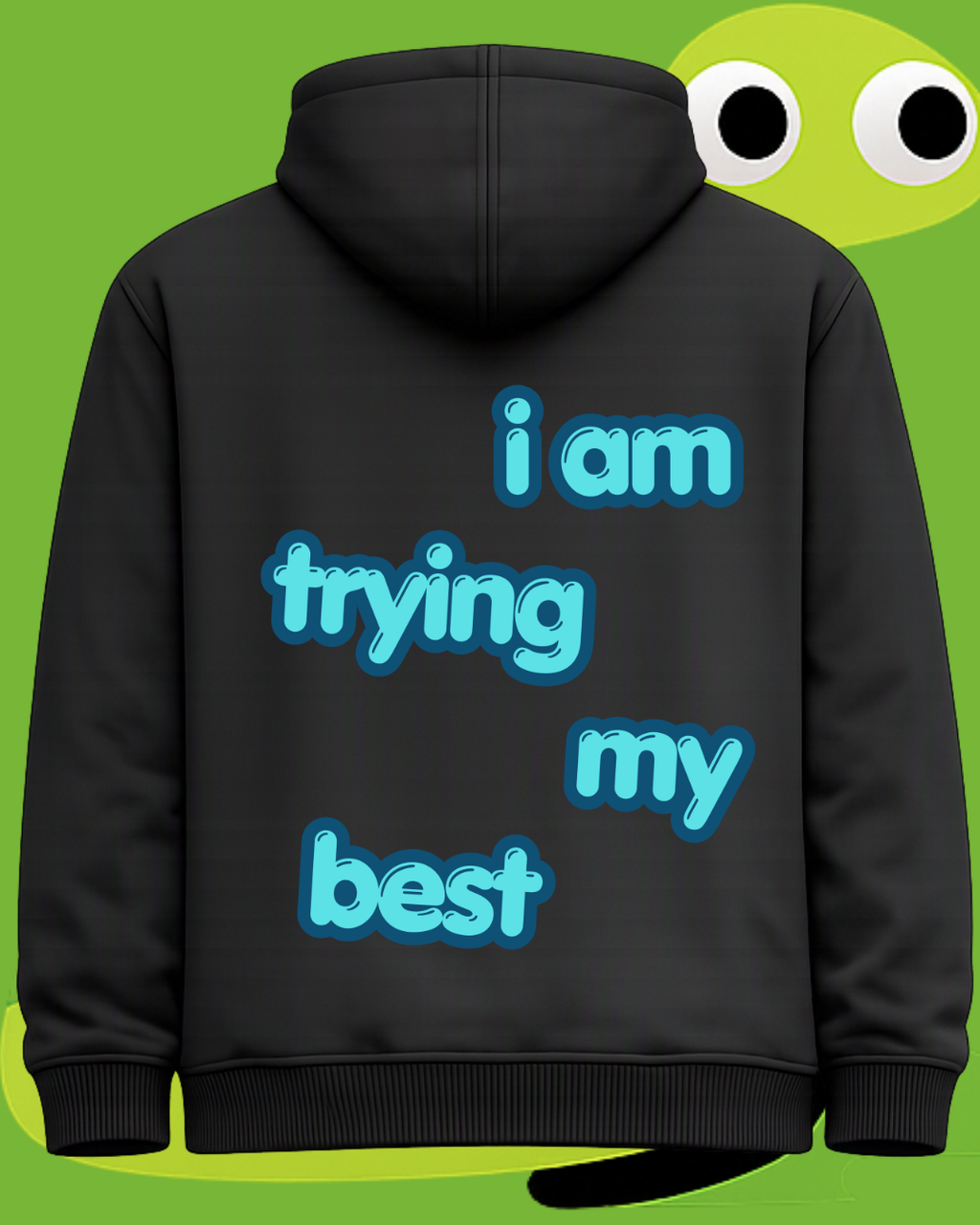 Trying My Best | Pullover 360 GSM Heavyweight Fleece Cotton