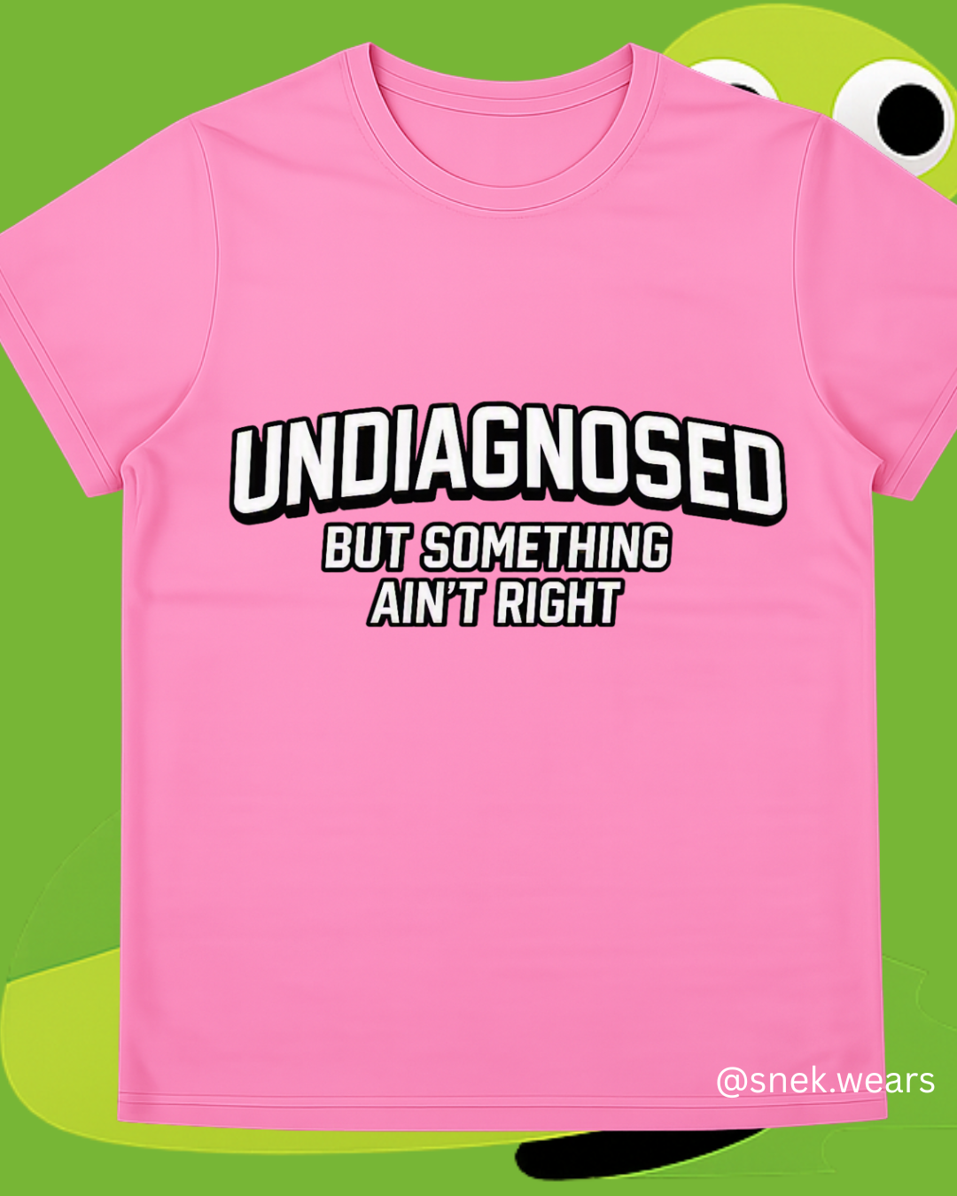 Undiagnosed Printed Tshirt
