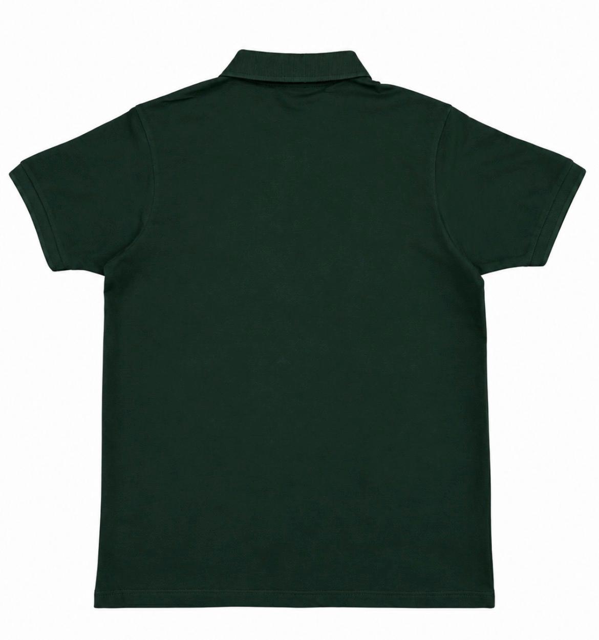 Green 100% Cotton Jersey Polo Shirt 180 GSM | Snek Wears