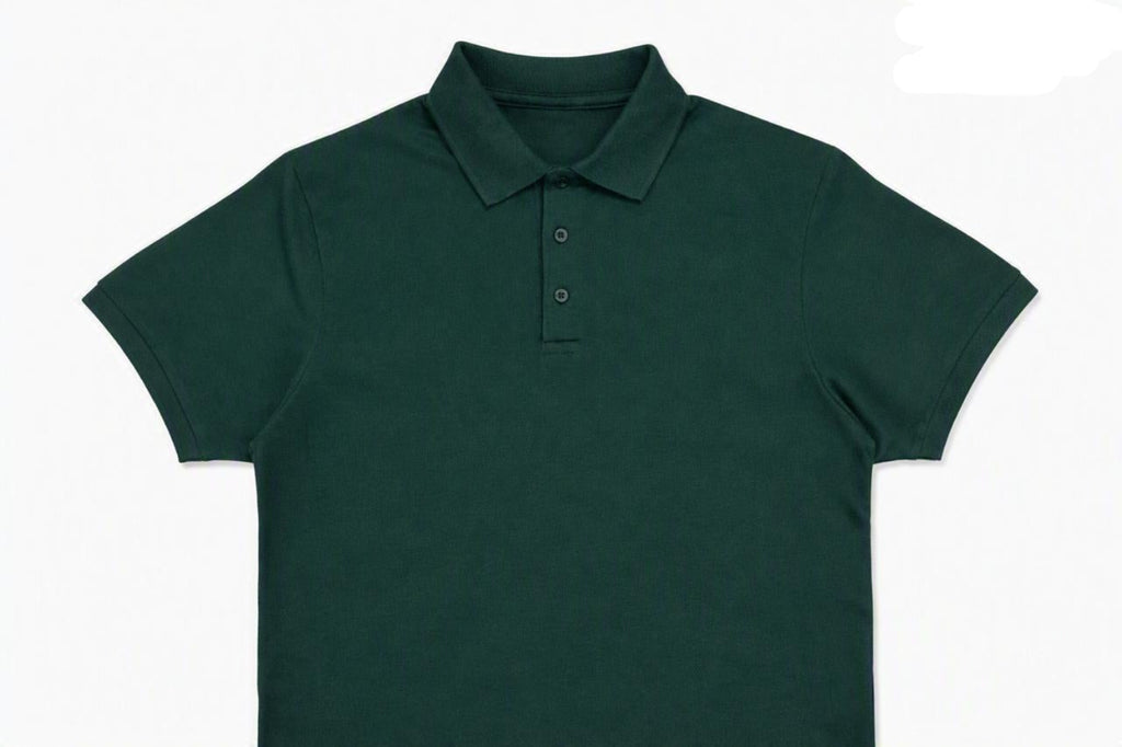 Green 100% Cotton Jersey Polo Shirt 180 GSM | Snek Wears