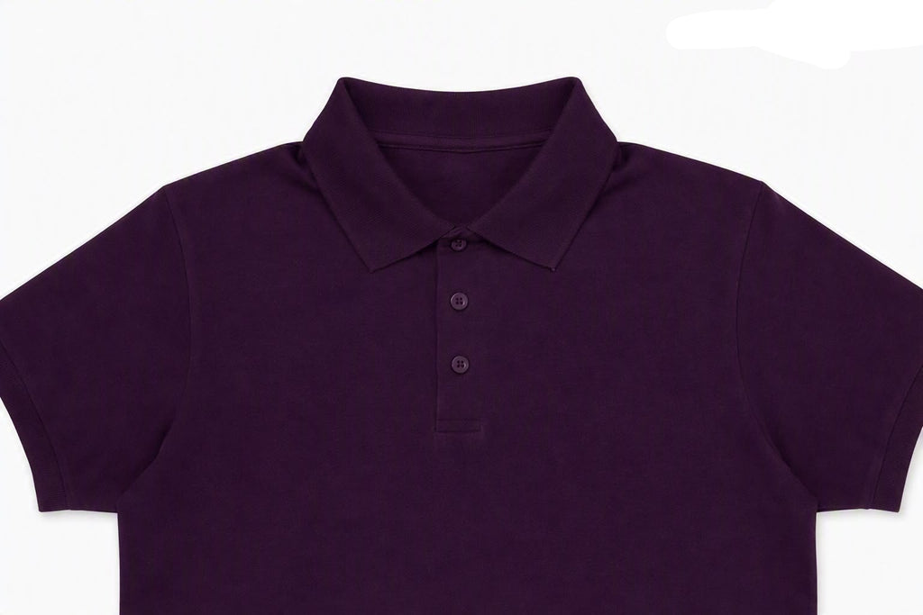 Purple 100% Cotton Jersey Polo Shirt 180 GSM | Snek Wears