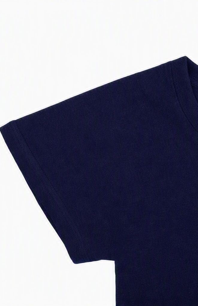 Navy Blue Plain Tshirt