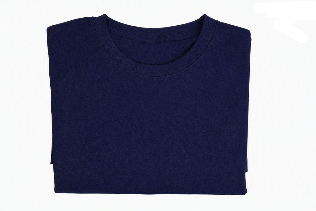 Navy Blue Plain Tshirt