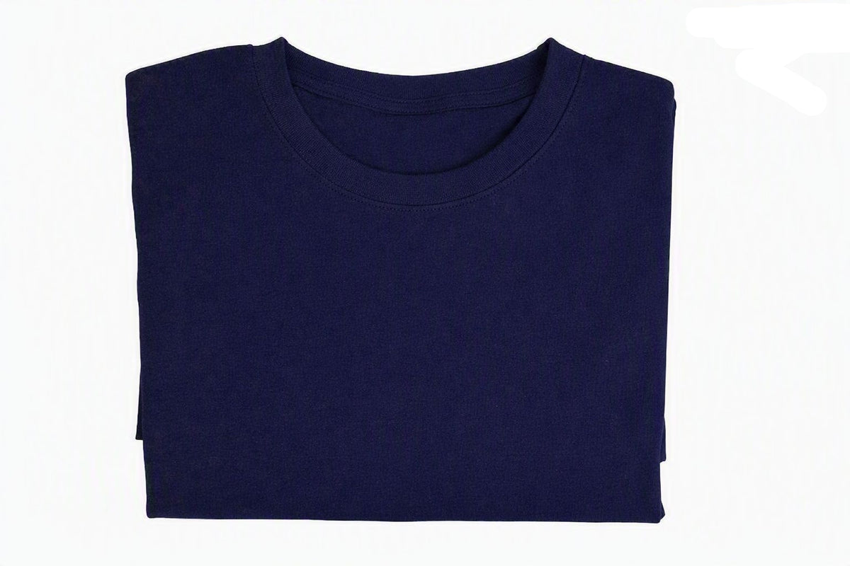 Navy Blue Plain Tshirt